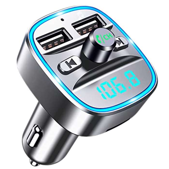 Transmisor FM Bluetooth Coche, Receptor Musica MP3 