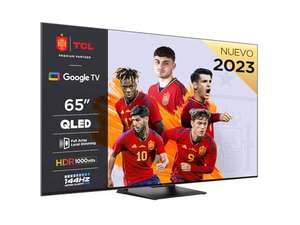 TV QLED 65" - TCL 65T8A (65C745) VA FALD, 160 zonas | 144Hz, HDMI 2.1 | Google TV | Dolby Vision & Atmos