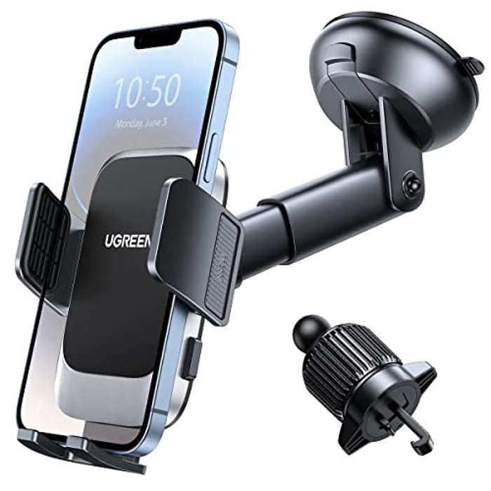 UGREEN Soporte Teléfono Coche 3 en 1