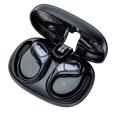 Ulfsaar Auriculares Inalámbricos, Auriculares Bluetooth 5.3 con HiFi Estéreo, Cascos Inalambricos Deportivos con IP7 Impermeable Pantalla LED 78H de Reproducción[Clase de eficiencia energética A+++]