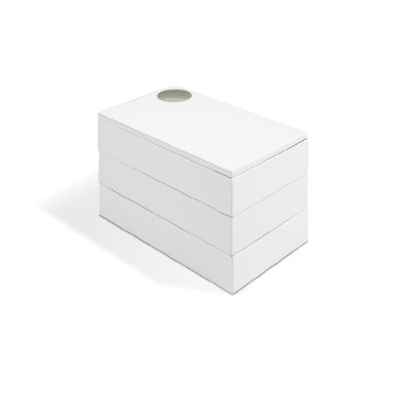 Umbra 308712-660 Caja Joyero Spindle Blanco
