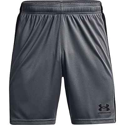 Under Armour Challenger Knit Short Pantalones Cortos, Hombre, Gris (Pitch Gray), L