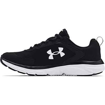 Under Armour Hombre UA Charged Assert 9 Zapatillas Running, Black / White / White