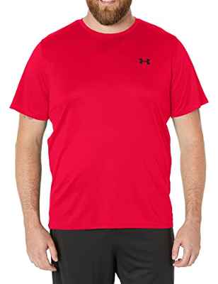 Under Armour UA Training Vent 2.0 SS, camiseta para hombre hombre, Rojo (Red / Black) , M