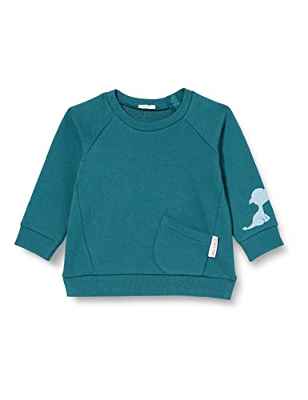 United Colors of Benetton Camiseta G/C M/L 3J70A100Y Sudadera DE Cuello Redondo DE Manga Larga, Forest Green 08W, 68 para Bebés