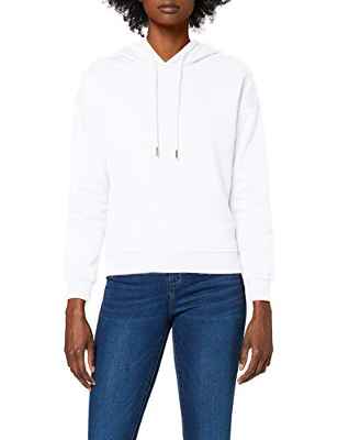 Urban Classics Ladies Hoody, Sudadera con Capucha Mujer, Blanco (White), M