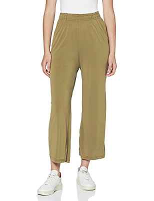 Urban Classics Ladies Modal Culotte, Pantalones, para Mujer, caqui, M