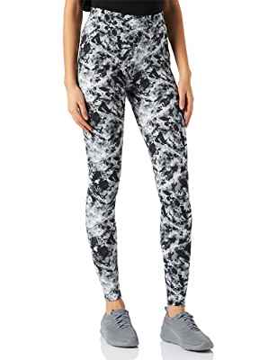 Urban Classics Ladies Soft AOP Leggings, Leggings, Mujer, Multicolor (Blackfading), 5XL