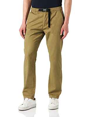 Urban Classics Straight Leg Chino with Belt Pantalones, tiniolive, 28 para Hombre