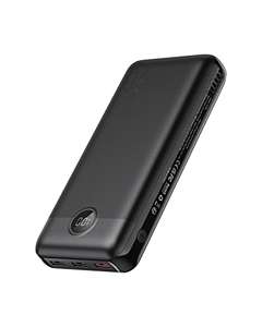 VEGER Power Bank,30000mAh Bateria Externa con Pantalla LED Bateria Portatil USB C Carga rapida PD 20W QC 3.0 con 2 Entradas y 4 Salidas