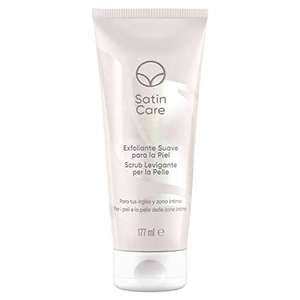 Venus Satin Care Exfoliante Suave Para La Piel, Para Tus Ingles Y Zona Íntima, 177 ml