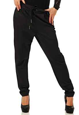 Vero Moda Vmeva Mr Loose String Pant Ga Noos Pantalones, Negro (Black), XL para Mujer