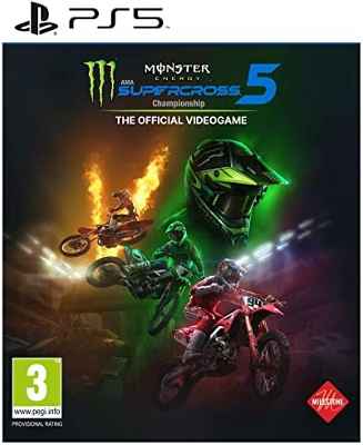  Videojuego Monster Energy Supercross 5 The Official Videogame PS5