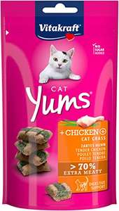 Vitakraft gatos, pollo y hierba gatera 40g
