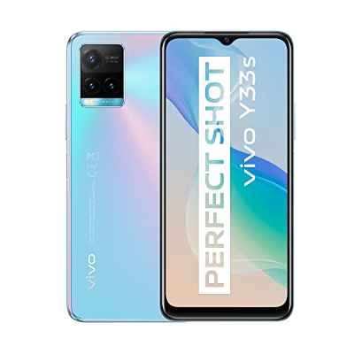 vivo Smartphone Y33s 8+128 GB,Cámara Principal de 50MP,RAM Extendida de 8+4 RAM,Batería de 5000 mAh + Carga Rápida de 18W,Huella Dactilar en el Lateral & Face Wake,Doble SIM (Midday Dream)