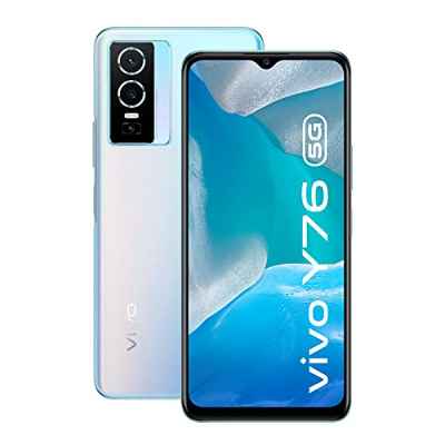 VIVO Y76 Smartphone sin Contrato, Teléfono móvil con Tarjeta SIM Dual 5G y batería de 4100 mAh, 8 GB + 128 GB, Android 11, Cámara Principal de 50 MP, Carga rápida de 44 W