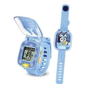 VTech - Reloj digital educativo de Bluey, Juegos, Alarma, Cronómetro, para +3 años, Versión ESP