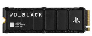 WD_BLACK 1TB SN850P NVMe M.2 SSD Ampliación de Almacenamiento con Licencia Oficial para videoconsolas PS5, con disipador térmico