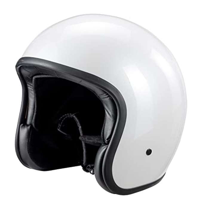 WESTT Vintage Jet Casco de motocicleta Retro unisex