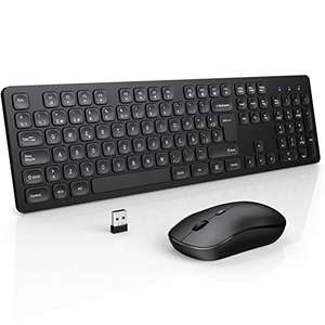 WisFox - Teclado y Ratón Inalámbricos en Español