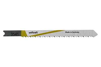 wolfcraft 3541000 hojas de sierra de calar vástago en U PACK 2, Set de 2 Piezas, plata