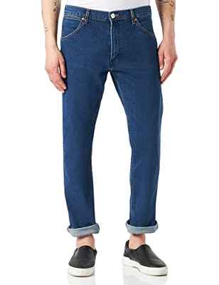 Wrangler Icons Slim Jeans, Blue 6 Months 923, 31W / 32L para Hombre
