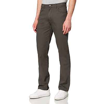 Wrangler Regular Fit Dark Antracite Pantalones, Gris (Grey Grey), W33/L30 para Hombre