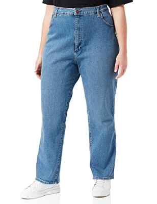 Wrangler Wild West Jeans, Mid Blue, 29W / 32L para Mujer