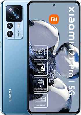 Xiaomi L12U 12T Pro Smartphone, 8 GB RAM + 256 GB UFS, Pantalla AMOLED 120 Hz, Azul Claro