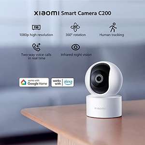 Xiaomi Smart Camera C200, 1080p Cámara Audio Bidireccional, Compatible con el Asistente de Voz Alexa...