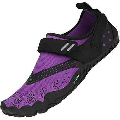Zapatillas de Barefoot para Hombre Mujer Antideslizante Unisexo Zapatos Trail Running Ligero Zapatillas de Deportes Interior Exterior, Verde 38