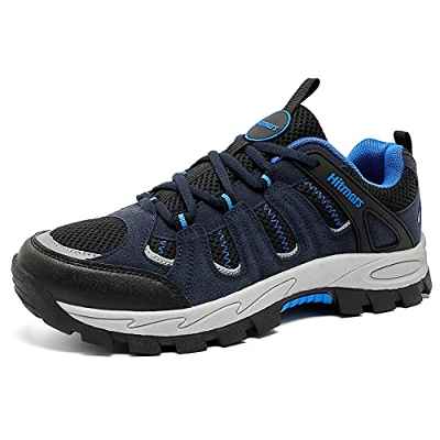Zapatos Trekking Hombre Botas Montaña Zapatillas Senderismo Hombres Calzado Trekking Caminar F Azul EU 42