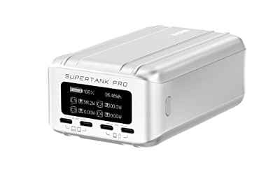 Zendure Power Bank, 100W PD 3.0 26800mAh Portatile Laptop Powerbank, Ricarica Rapida, 4 USB-C 1 USB-A Adattatore, Schermo OLED Intelligente